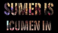 Sumer is icumen in